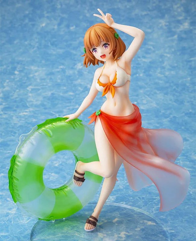 CA Works Osamake Romcom Where The Childhood Friend Won't Lose 1/7 Scale Pre-Painted Figure: Kuroha Shida Swimsuit Ver.