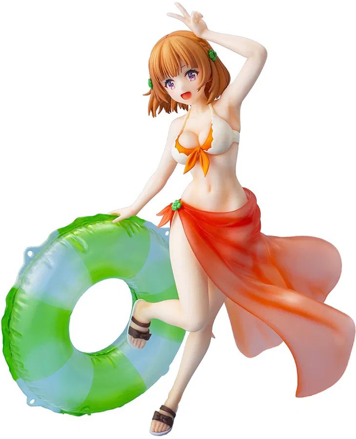 CA Works Osamake Romcom Where The Childhood Friend Won't Lose 1/7 Scale Pre-Painted Figure: Kuroha Shida Swimsuit Ver.