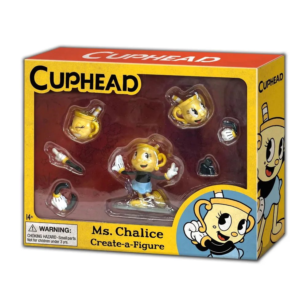 Cuphead Create-A-Figure 3 Mini Figure: Ms. Chalice