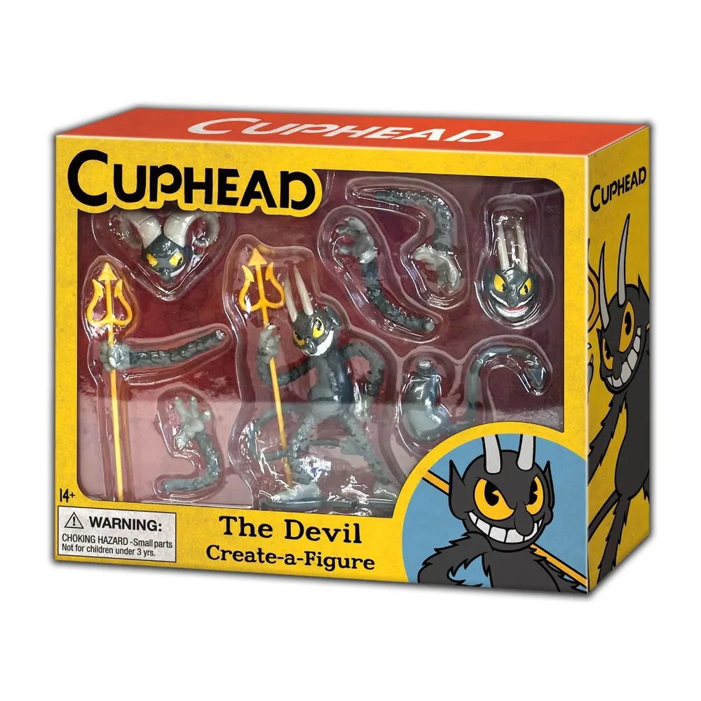 Cuphead Create-A-Figure 3 Mini Figure: The Devil