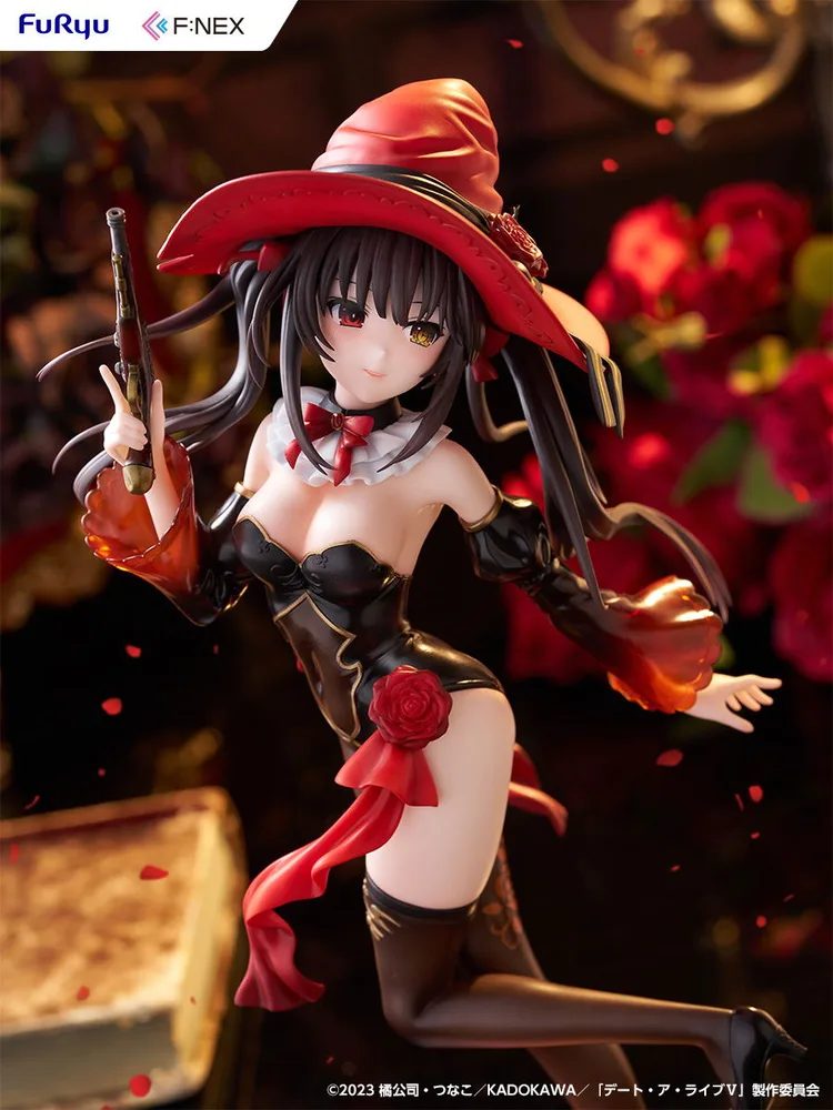 Date A Live V 1/7 Scale Pre-Painted Figure: Tokisaki Kurumi Witch Style Ver.