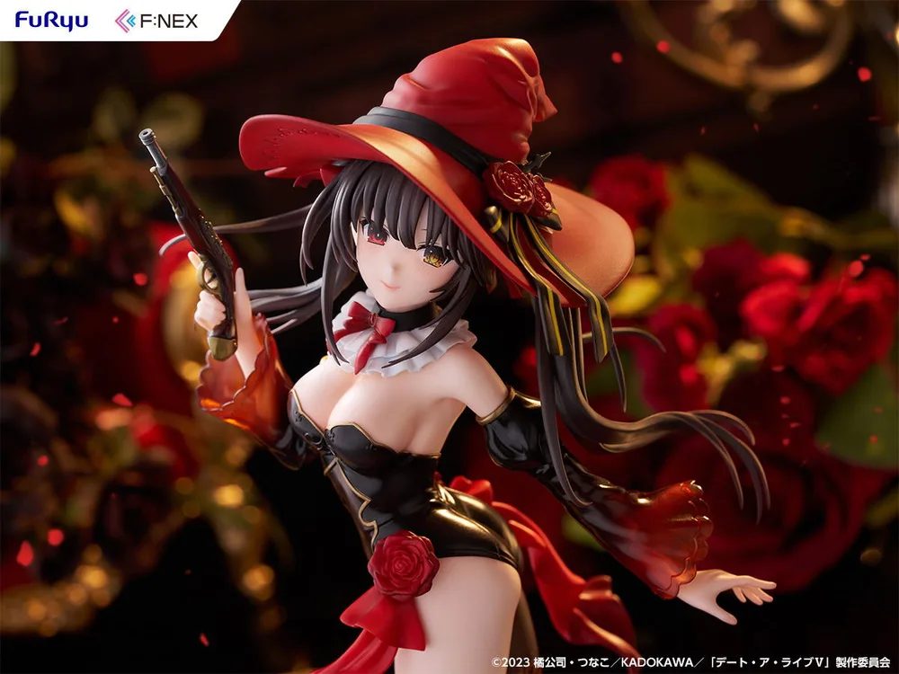 Date A Live V 1/7 Scale Pre-Painted Figure: Tokisaki Kurumi Witch Style Ver.
