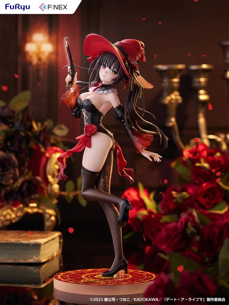 Date A Live V 1/7 Scale Pre-Painted Figure: Tokisaki Kurumi Witch Style Ver.