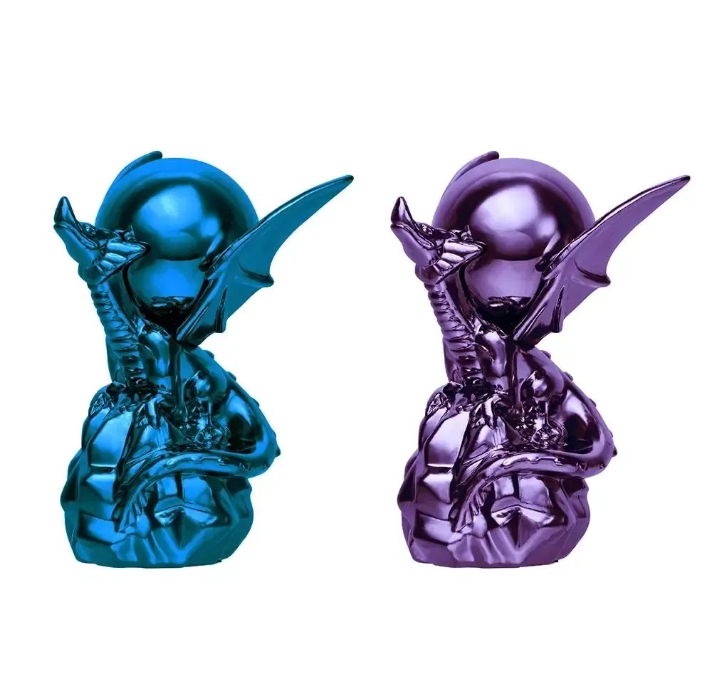 Dragon Quest Metallic Items Gallery Blue Orb & Purple Orb