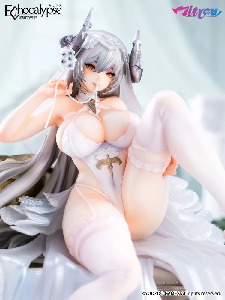 Echocalypse -The Goddess of Scarlet- 1/7 Scale Pre-Painted Figure: Lilith Pure White Pledge Ver.