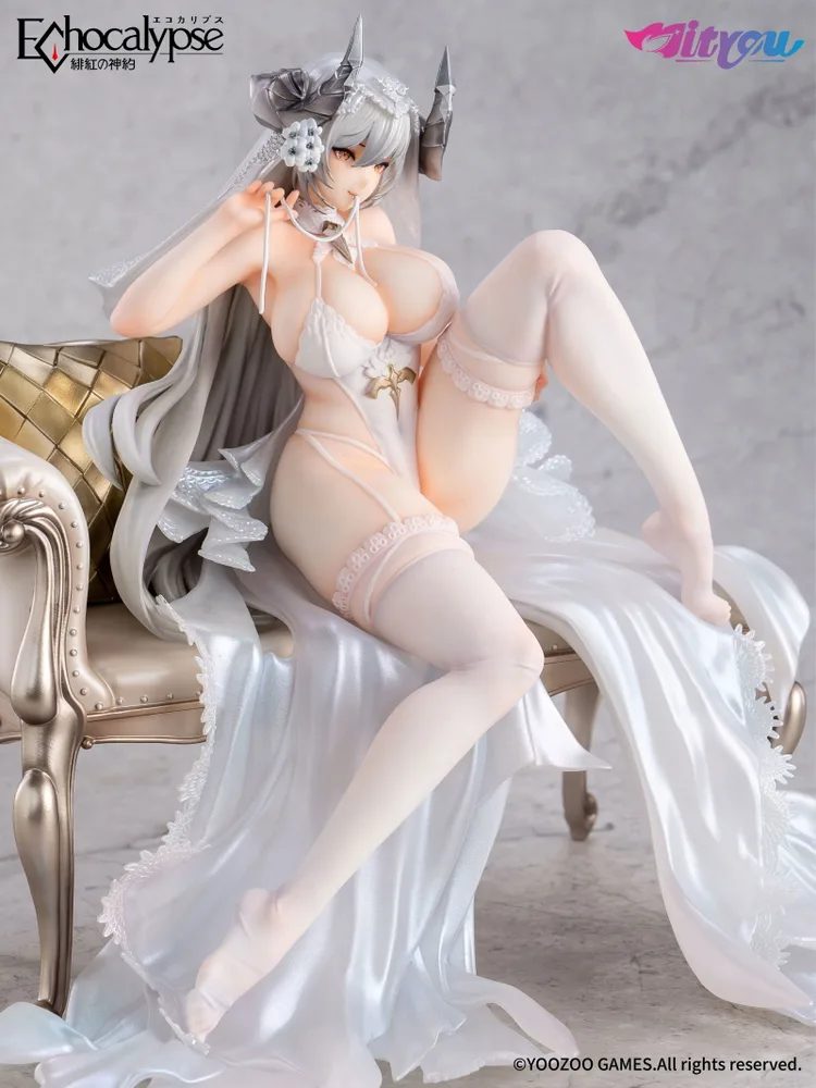 Echocalypse -The Goddess of Scarlet- 1/7 Scale Pre-Painted Figure: Lilith Pure White Pledge Ver.