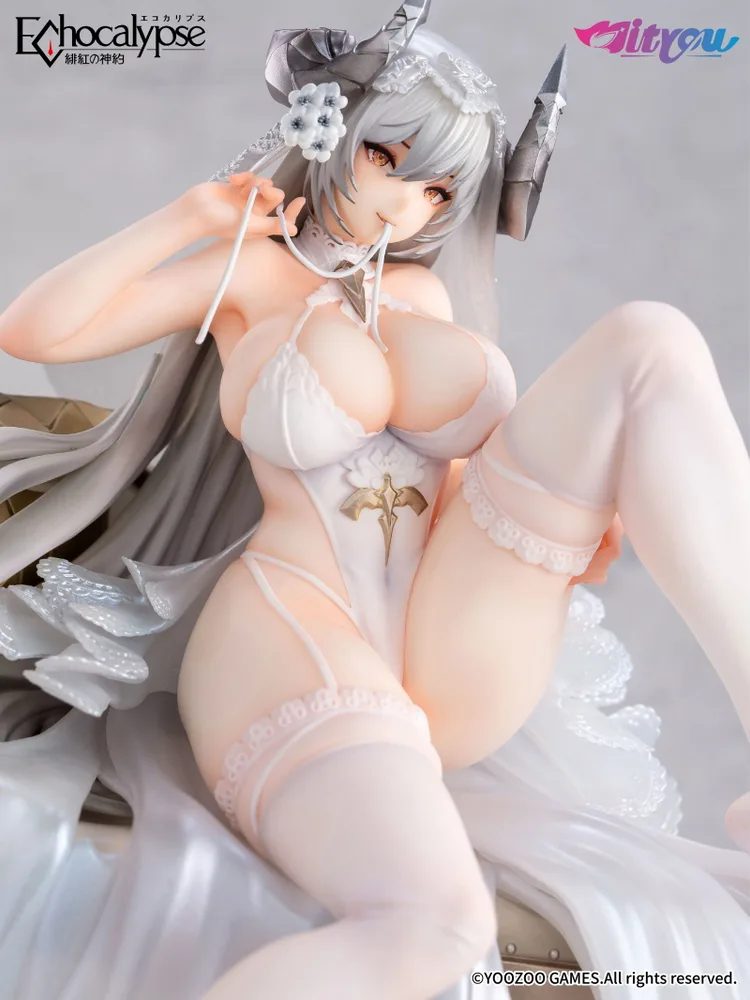 Echocalypse -The Goddess of Scarlet- 1/7 Scale Pre-Painted Figure: Lilith Pure White Pledge Ver.