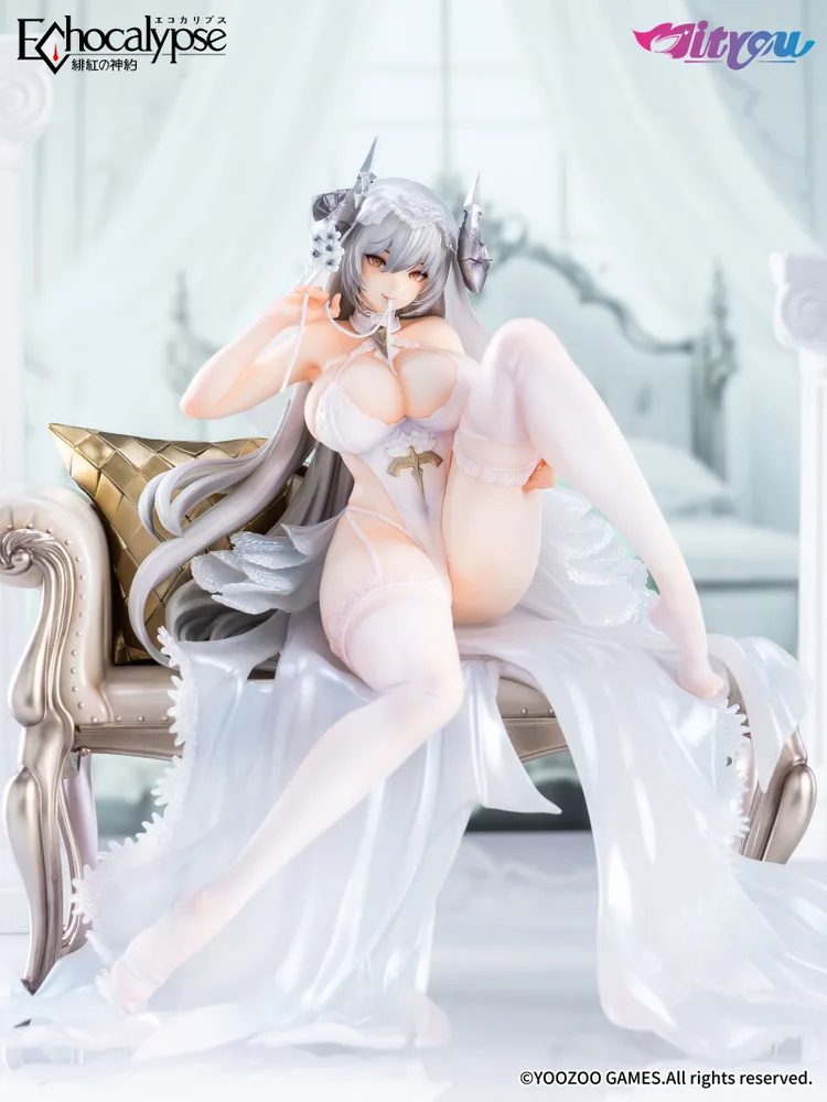 Echocalypse -The Goddess of Scarlet- 1/7 Scale Pre-Painted Figure: Lilith Pure White Pledge Ver.