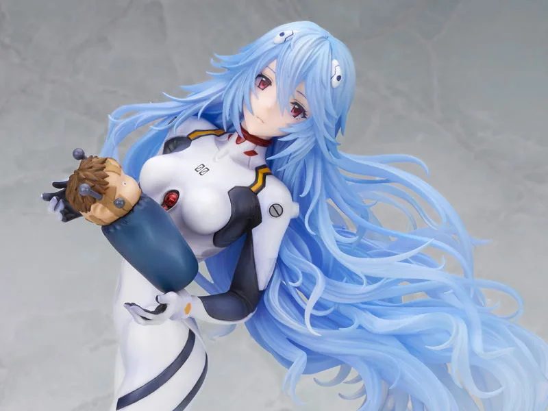 Evangelion 3.0+1.0 Thrice Upon a Time 1/7 Scale Pre-Painted Figure: Ayanami Rei Long Hair Ver.