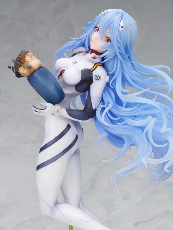 Evangelion 3.0+1.0 Thrice Upon a Time 1/7 Scale Pre-Painted Figure: Ayanami Rei Long Hair Ver.