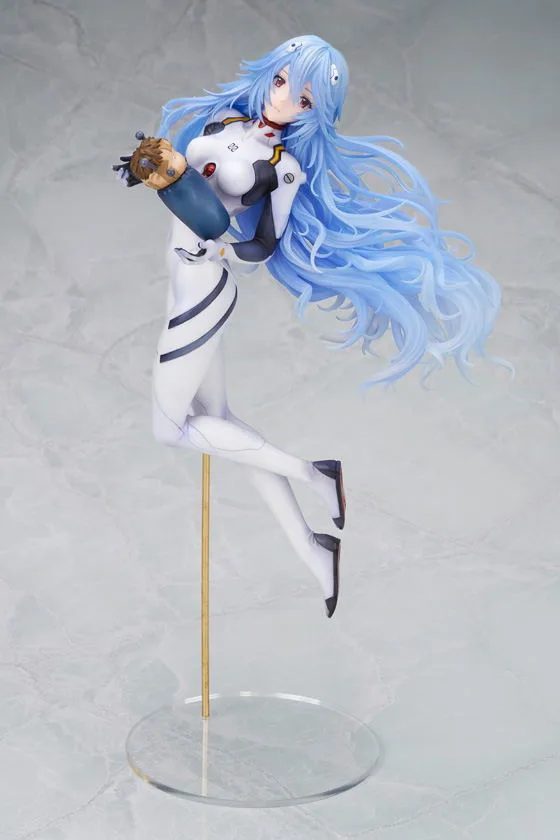 Evangelion 3.0+1.0 Thrice Upon a Time 1/7 Scale Pre-Painted Figure: Ayanami Rei Long Hair Ver.