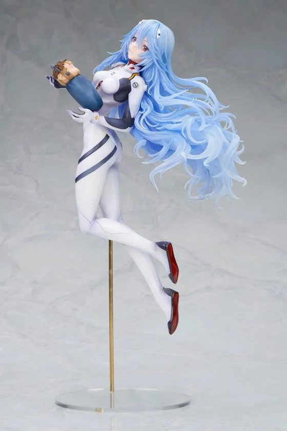 Evangelion 3.0+1.0 Thrice Upon a Time 1/7 Scale Pre-Painted Figure: Ayanami Rei Long Hair Ver.