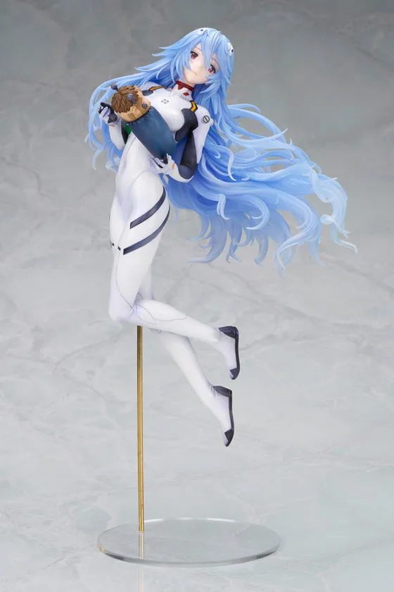 Evangelion 3.0+1.0 Thrice Upon a Time 1/7 Scale Pre-Painted Figure: Ayanami Rei Long Hair Ver.