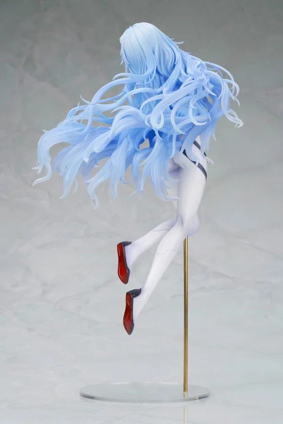 Evangelion 3.0+1.0 Thrice Upon a Time 1/7 Scale Pre-Painted Figure: Ayanami Rei Long Hair Ver.