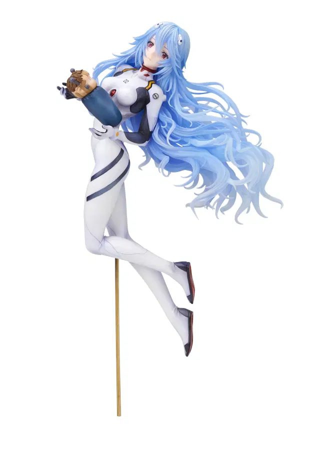 Evangelion 3.0+1.0 Thrice Upon a Time 1/7 Scale Pre-Painted Figure: Ayanami Rei Long Hair Ver.