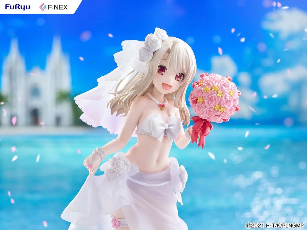 Fate/kaleid liner Prisma Illya Licht The Nameless Girl 1/7 Scale Pre-Painted Figure: Illyasviel Von Einzbern Wedding Swimwear Ver.