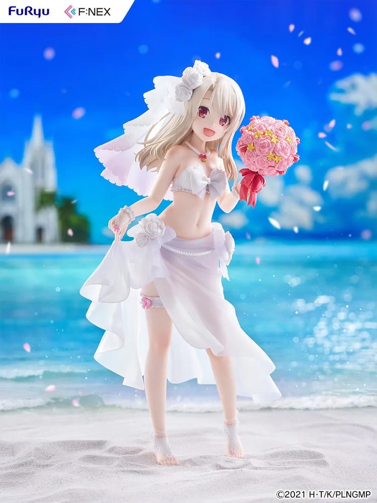 Fate/kaleid liner Prisma Illya Licht The Nameless Girl 1/7 Scale Pre-Painted Figure: Illyasviel Von Einzbern Wedding Swimwear Ver.