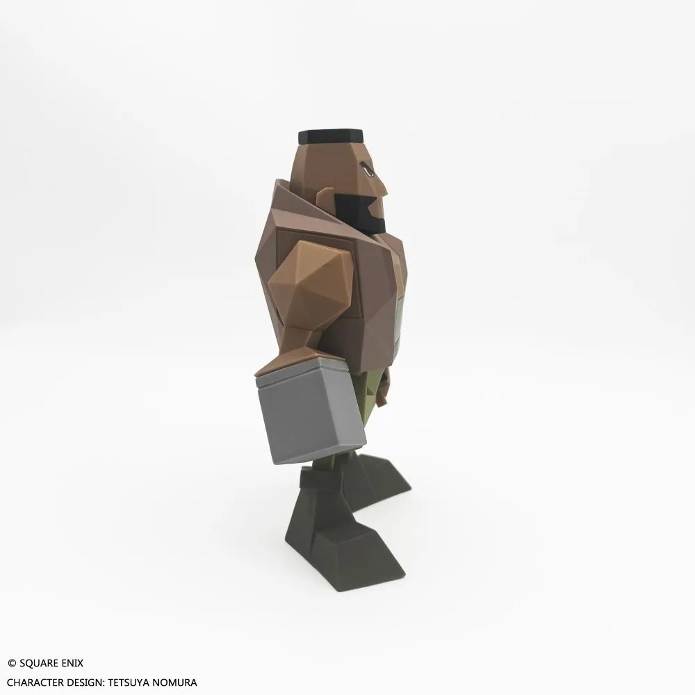 Final Fantasy VII Polygon Soft Vinyl Figure Barret Wallace