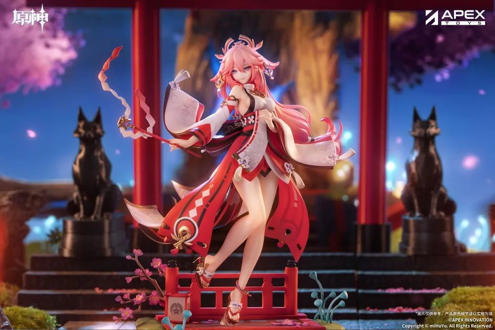Genshin Impact 1/7 Scale Pre-Painted Figure: Yae Miko, Astute Amusement Ver.