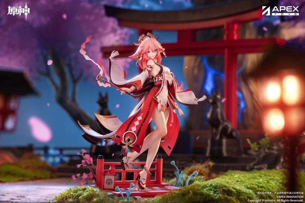 Genshin Impact 1/7 Scale Pre-Painted Figure: Yae Miko, Astute Amusement Ver.