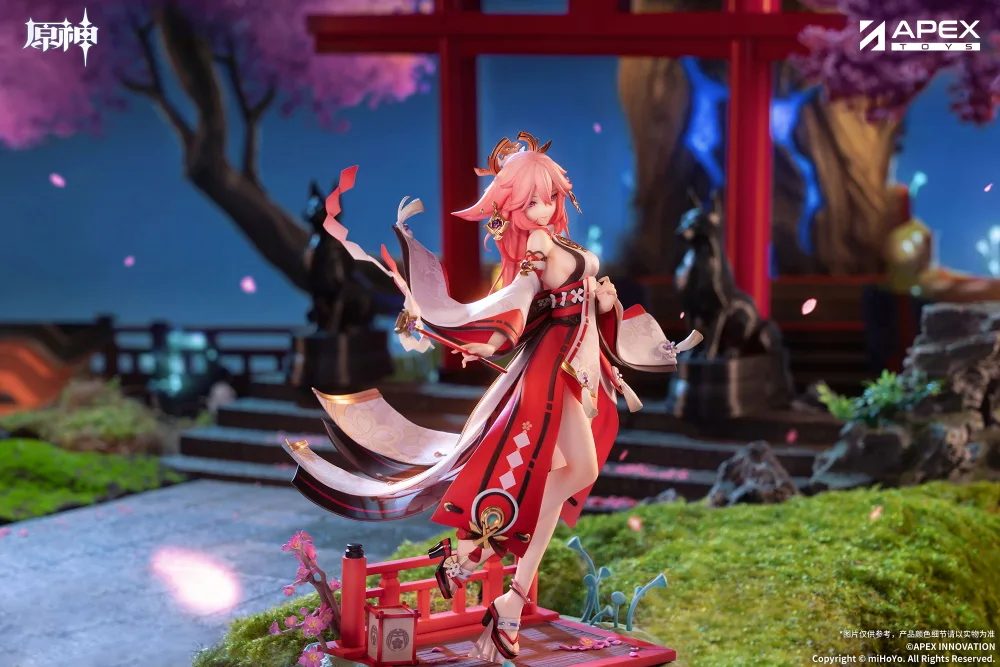 Genshin Impact 1/7 Scale Pre-Painted Figure: Yae Miko, Astute Amusement Ver.