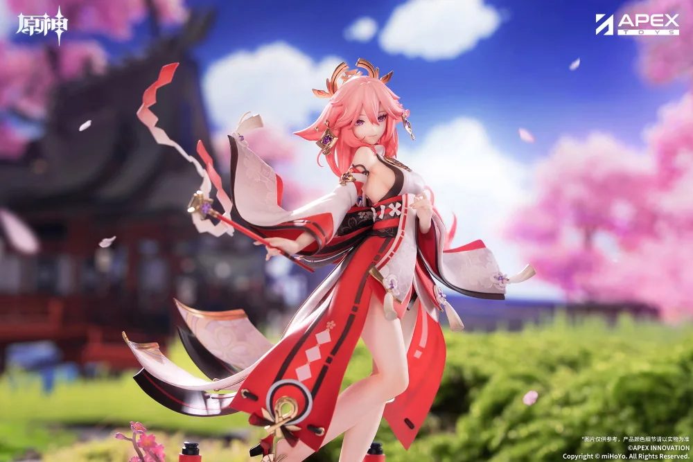 Genshin Impact 1/7 Scale Pre-Painted Figure: Yae Miko, Astute Amusement Ver.