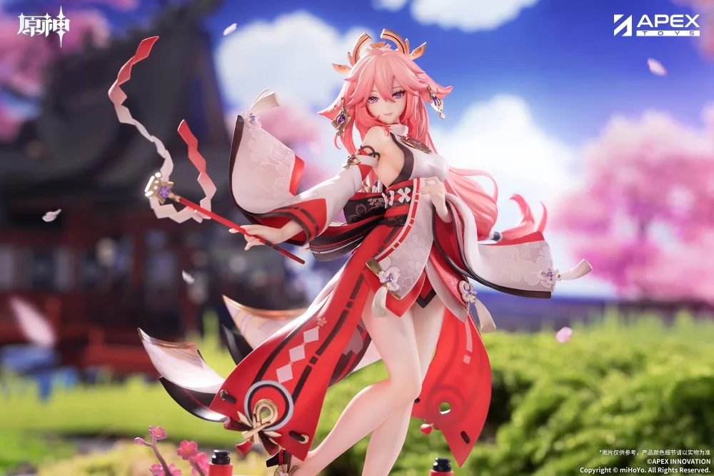 Genshin Impact 1/7 Scale Pre-Painted Figure: Yae Miko, Astute Amusement Ver.