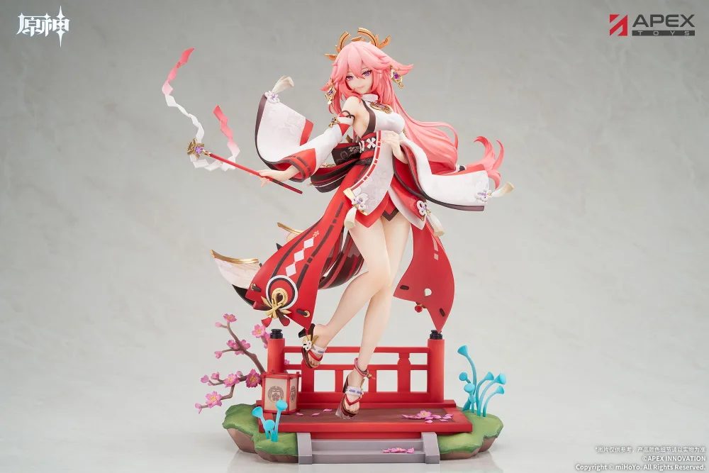 Genshin Impact 1/7 Scale Pre-Painted Figure: Yae Miko, Astute Amusement Ver.