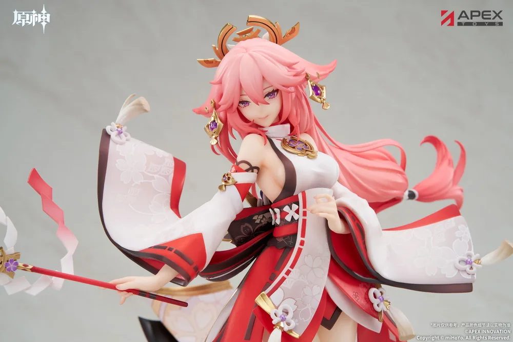 Genshin Impact 1/7 Scale Pre-Painted Figure: Yae Miko, Astute Amusement Ver.
