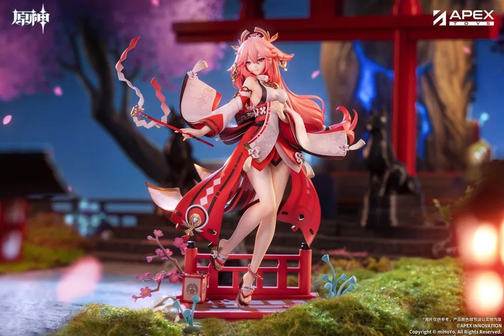 Genshin Impact 1/7 Scale Pre-Painted Figure: Yae Miko, Astute Amusement Ver.