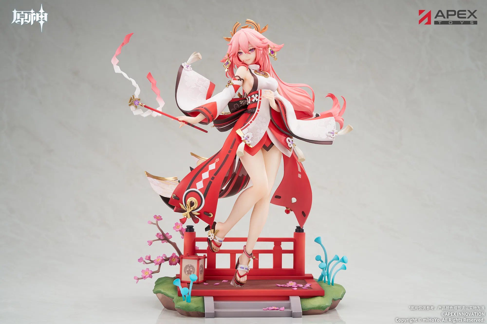 Genshin Impact 1/7 Scale Pre-Painted Figure: Yae Miko, Astute Amusement Ver.