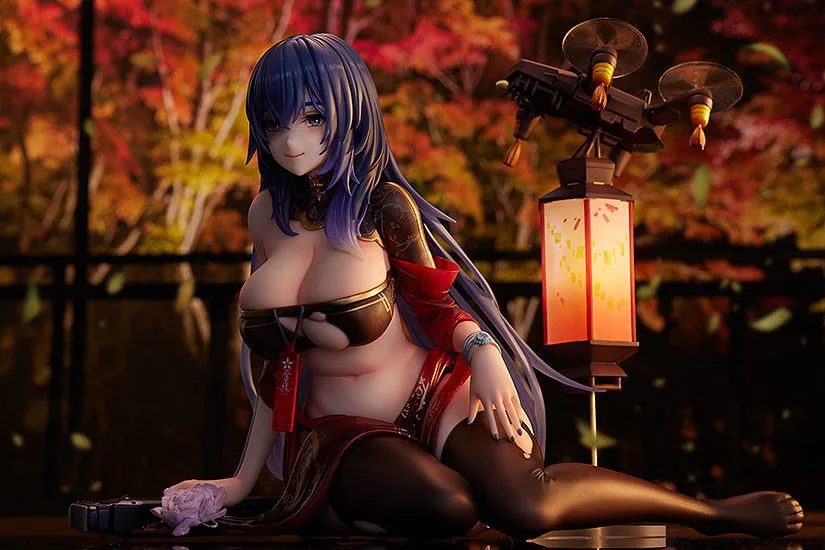 Girls' Frontline 1/6 Scale Pre-Painted Figure: DP-12 Echeveria Lantern Crimson