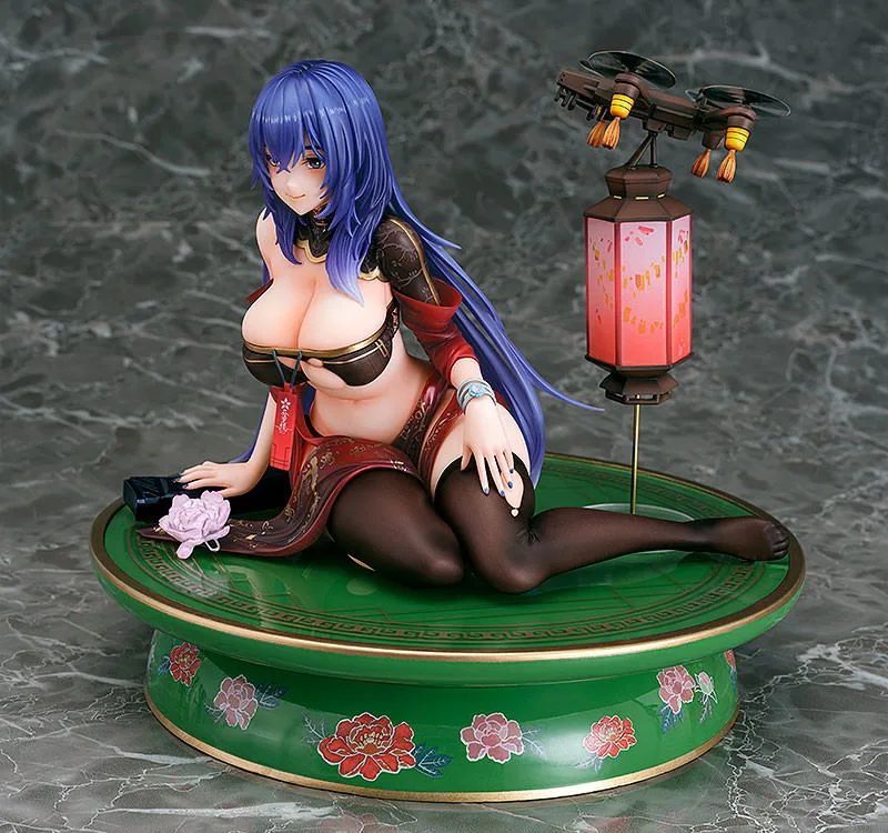 Girls' Frontline 1/6 Scale Pre-Painted Figure: DP-12 Echeveria Lantern Crimson