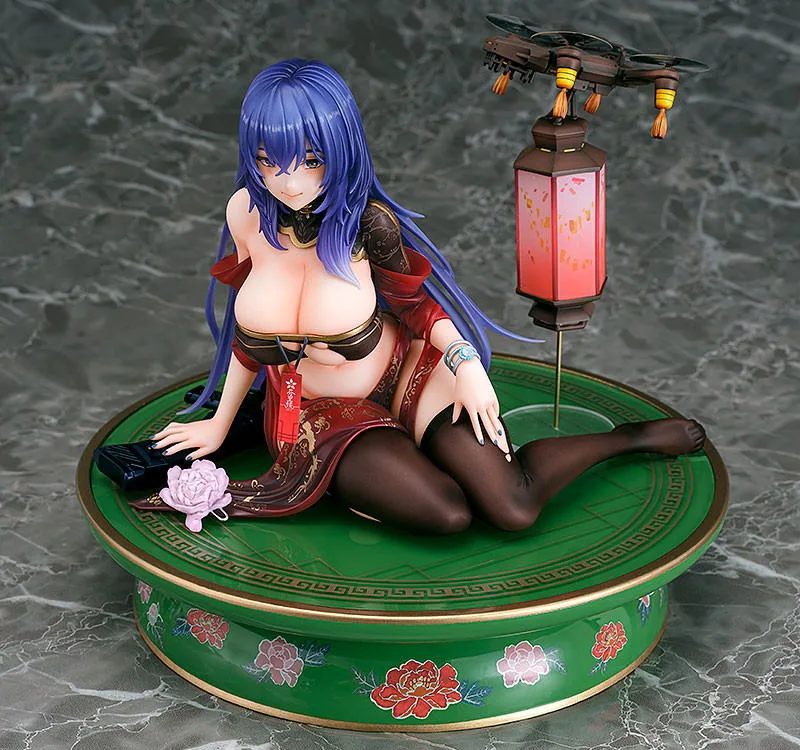 Girls' Frontline 1/6 Scale Pre-Painted Figure: DP-12 Echeveria Lantern Crimson