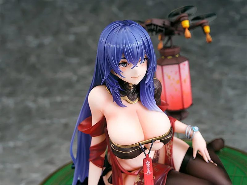 Girls' Frontline 1/6 Scale Pre-Painted Figure: DP-12 Echeveria Lantern Crimson