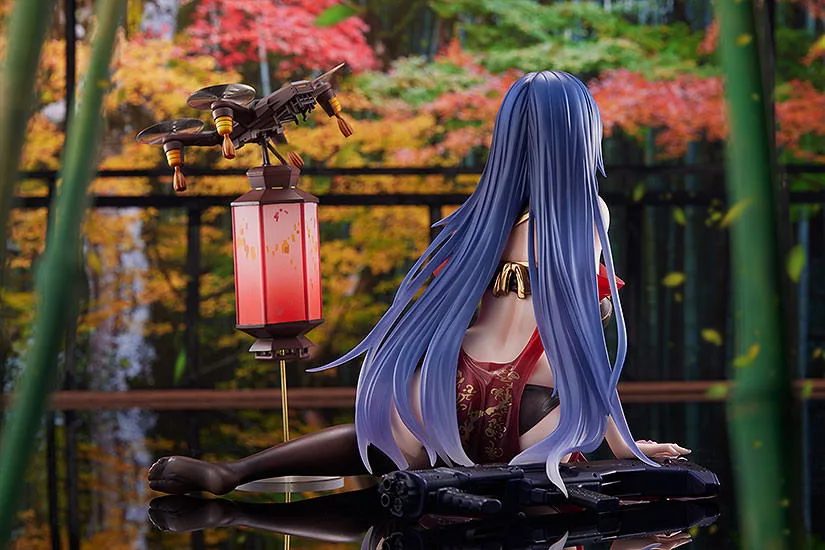 Girls' Frontline 1/6 Scale Pre-Painted Figure: DP-12 Echeveria Lantern Crimson
