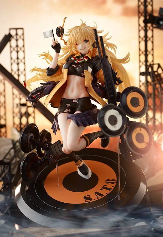 Girls' Frontline 1/7 Scale Pre-Painted Figure: S.A.T.8 Heavy Damage Ver.