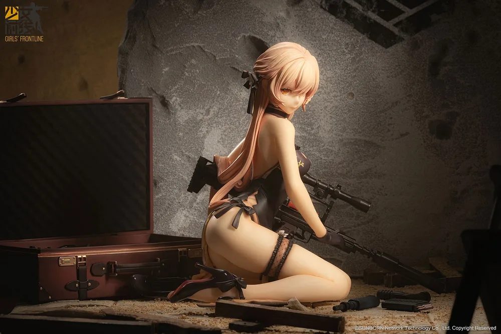 Girls' Frontline 1/8 Scale Pre-Painted Figure: OTs-14 Purple Rain Heart Severe Injury Ver.