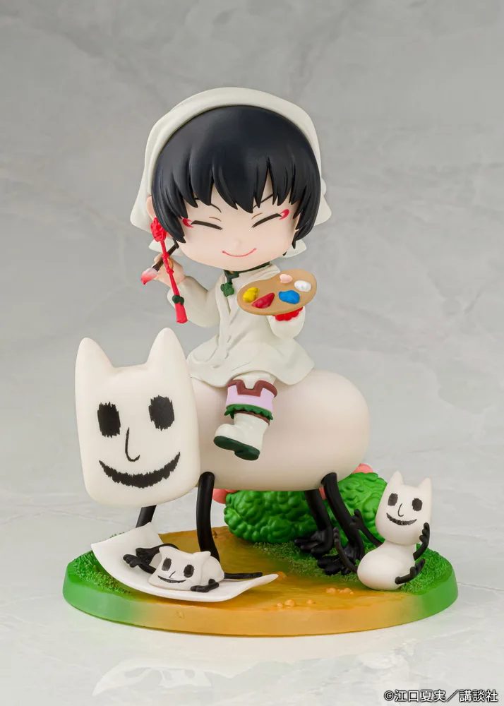 Hozuki's Coolheadedness Pre-Painted Figure: Hako To Niwa Hakutaku & Maohaohao