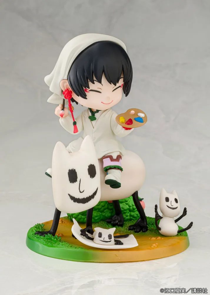 Hozuki's Coolheadedness Pre-Painted Figure: Hako To Niwa Hakutaku & Maohaohao