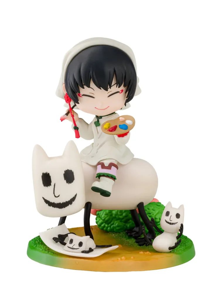 Hozuki's Coolheadedness Pre-Painted Figure: Hako To Niwa Hakutaku & Maohaohao