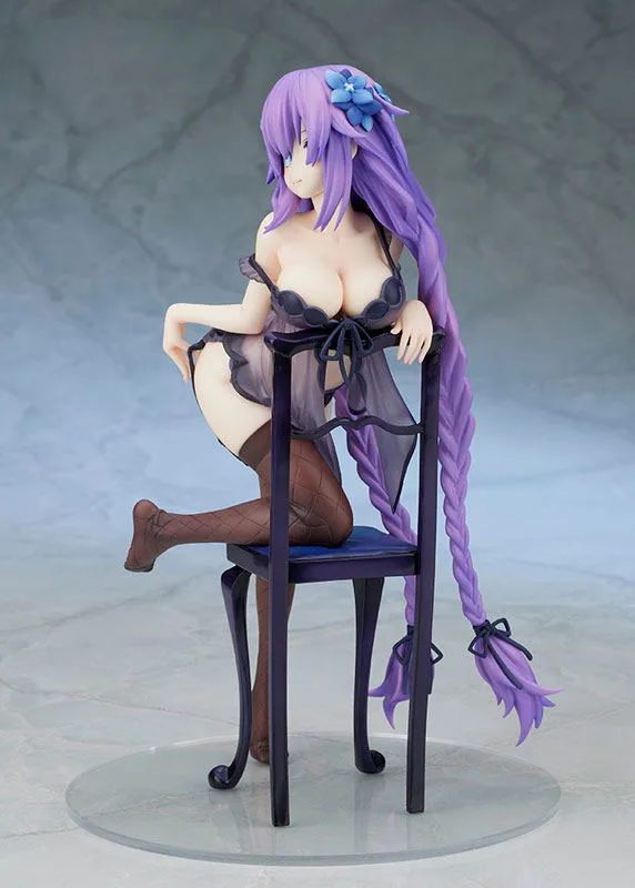 Hyperdimension Neptunia Pre-Painted Figure: Purple Heart Baby Doll Ver.