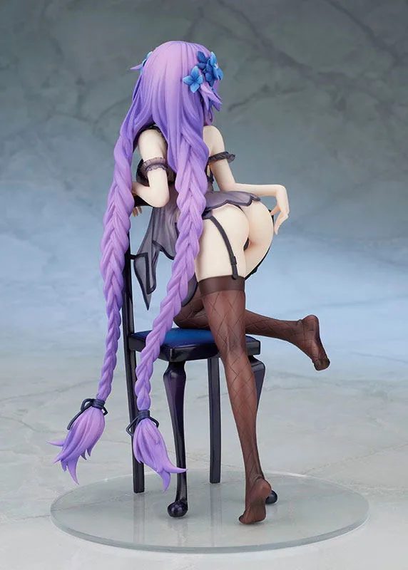 Hyperdimension Neptunia Pre-Painted Figure: Purple Heart Baby Doll Ver.