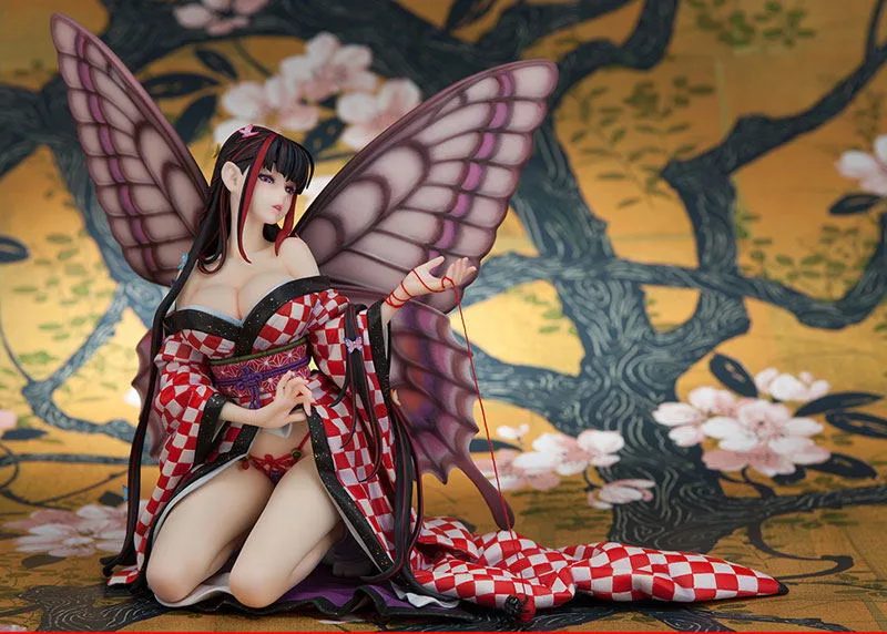 Jin Happoubi Art Collection: Red Butterfly -Hoteri-