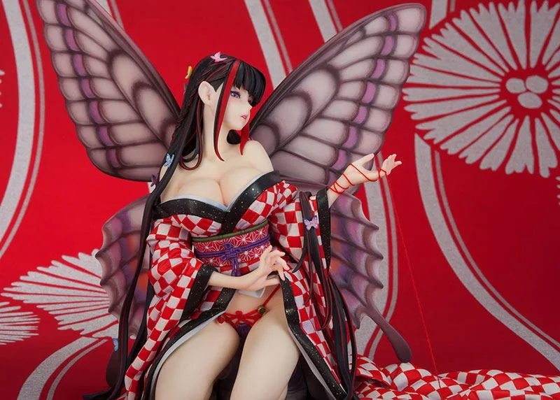 Jin Happoubi Art Collection: Red Butterfly -Hoteri-
