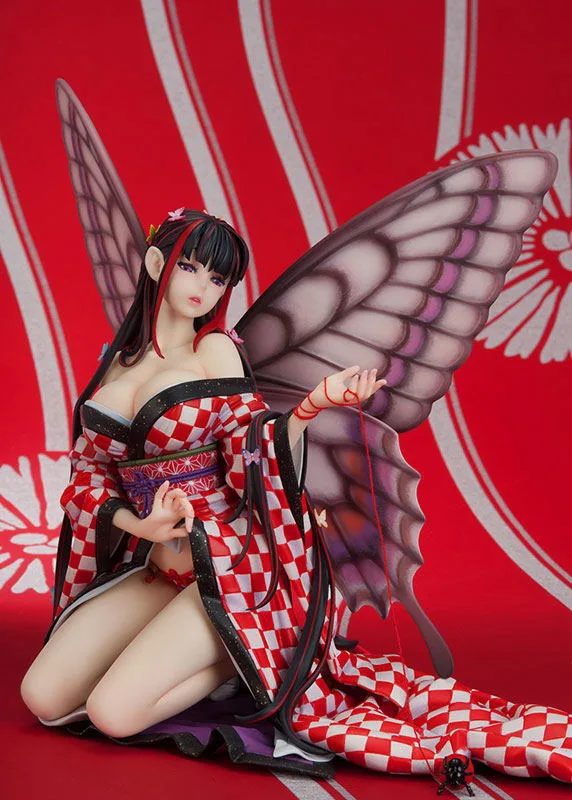 Jin Happoubi Art Collection: Red Butterfly -Hoteri-