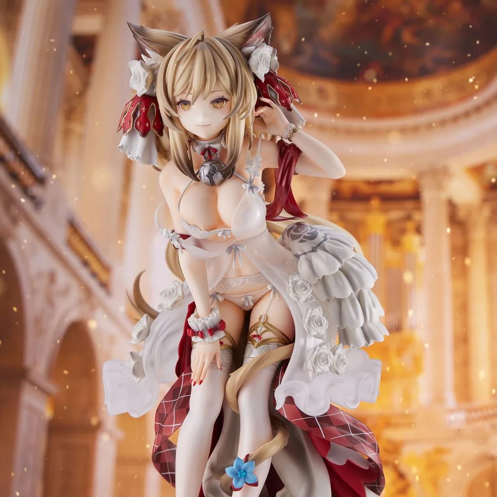 Kaerunoko Illustration Pre-Painted Figure: Neko