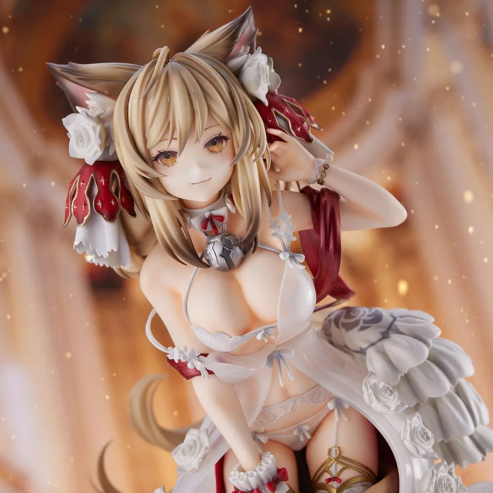 Kaerunoko Illustration Pre-Painted Figure: Neko