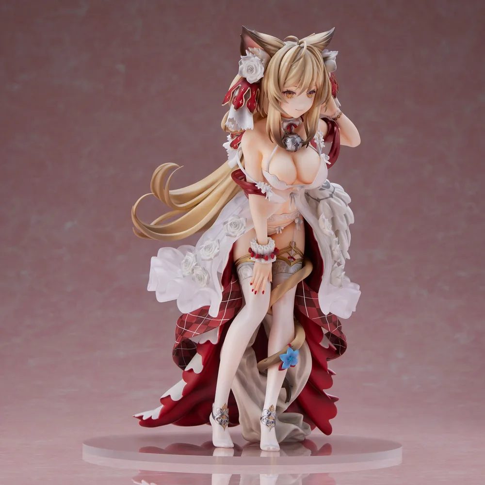 Kaerunoko Illustration Pre-Painted Figure: Neko