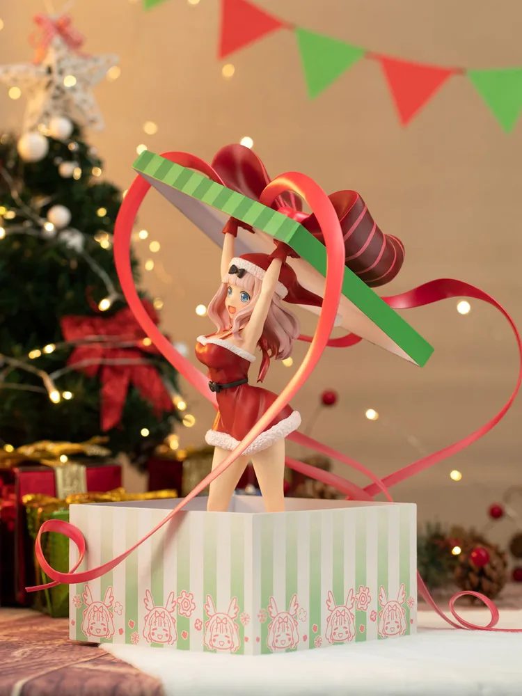 Kaguya-sama Love is War Season 2 1/7 Scale Pre-Painted Figure: Chika Fujiwara Christmas Present Ver.